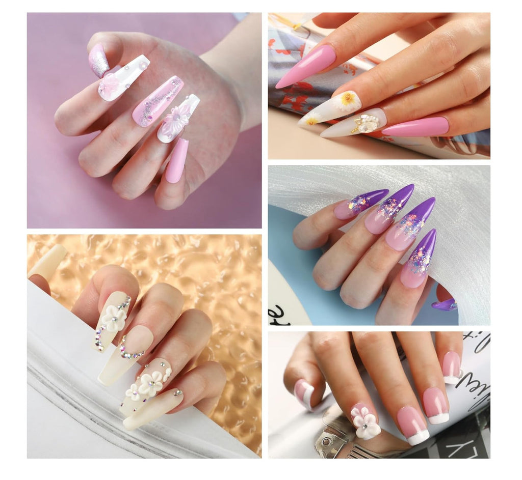 Acrylic Nail Kit for Beginners - Complete Professional Nail Set with Tips & Tools
