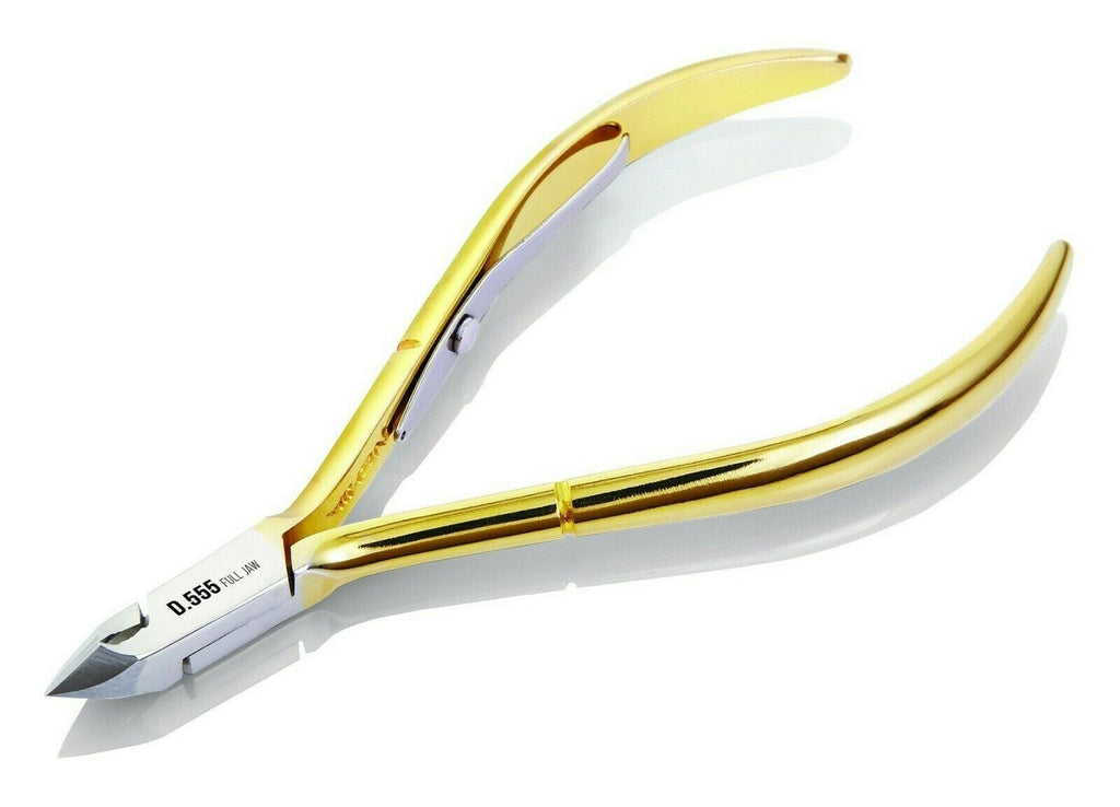 Hard Steel Cuticle Nipper with Full Jaw - Nail & Beauty Tool