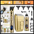 4-in-1 Men’s Beard Trimmer & Electric Razor Grooming Kit with Hair Clippers