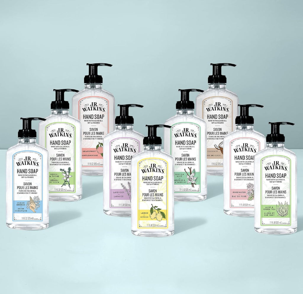 Moisturizing Hand Soap Refill with Plant-Based Cleansers - Lemon Scent, 34 Fl Oz, 2 Pack