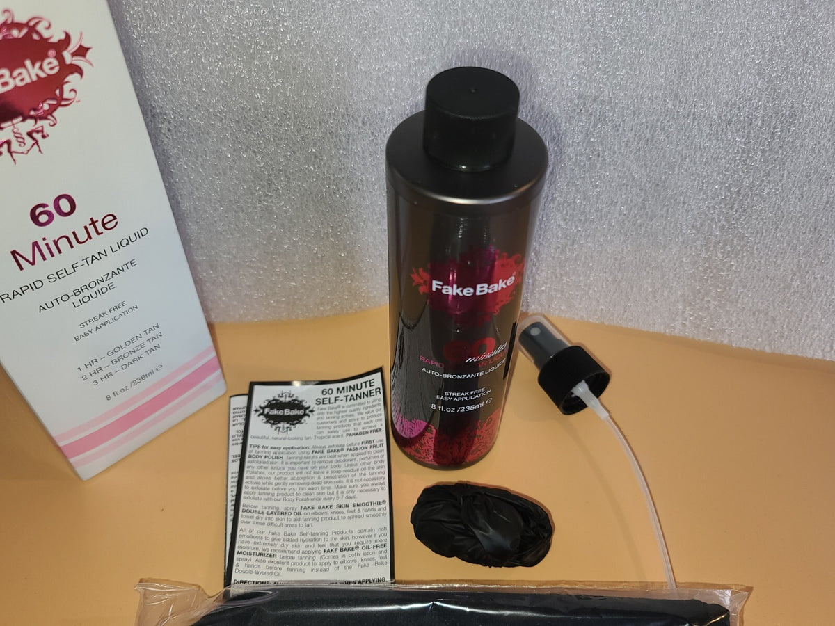 Self Tanning Liquid 60 Minutes with Application Glove - 950ml