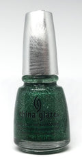 All About Green Nail Polish Set - Bright Dark Glitter & Shimmer