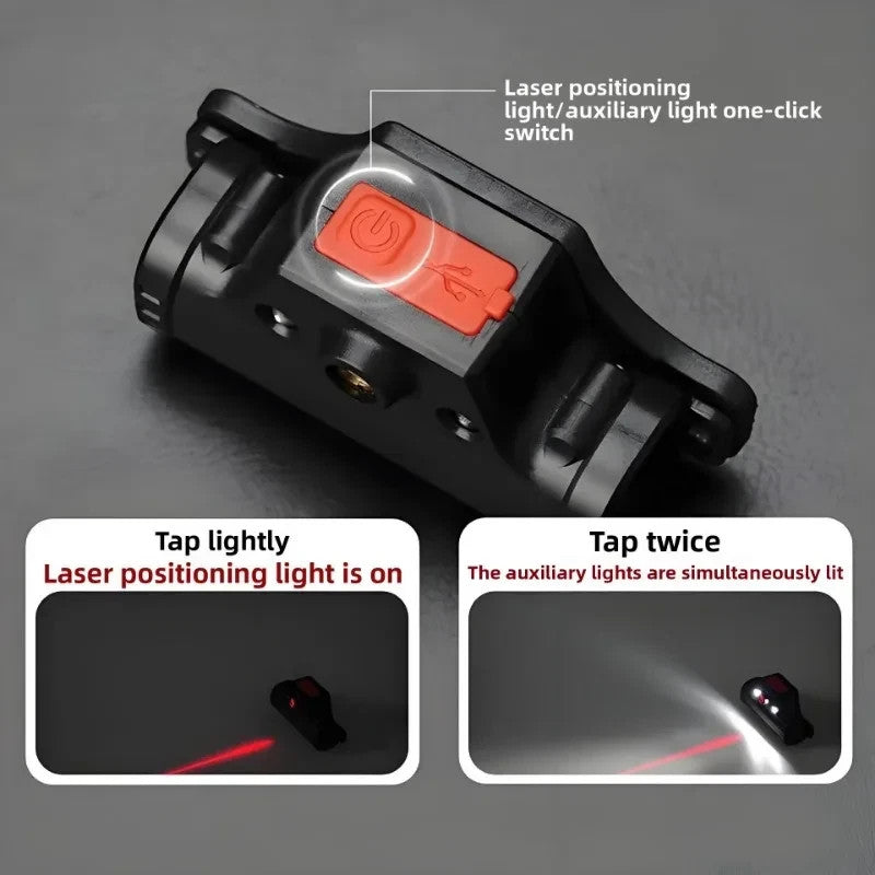 USB Rechargeable Wheel Balancer Laser Positioning Light for Wheel Alignment