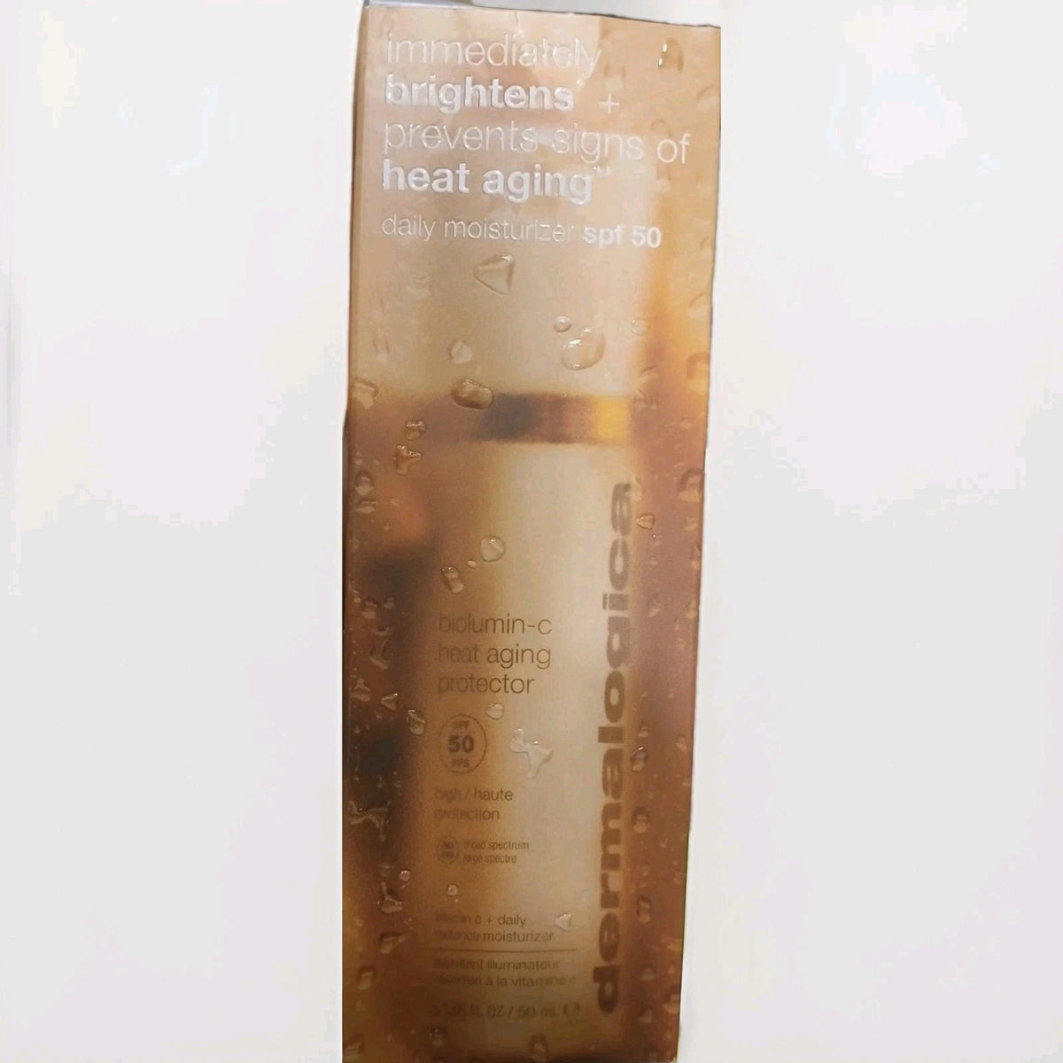Dermalogica Biolumin-C Heat Aging Protector SPF 50 Sunscreen 1.7 oz