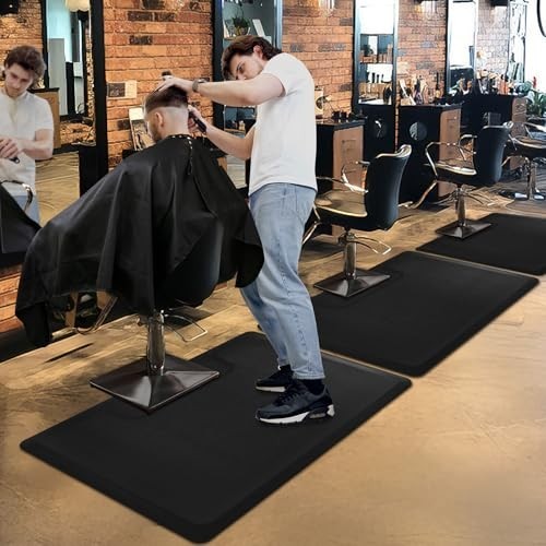 Anti-Fatigue Salon Floor Mat 3ft x 4ft for Hair Stylists & Barbers