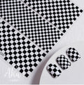 3D Checkerboard Mesh Sticker Board Self-Adhesive Lattice for Crafts & Decor