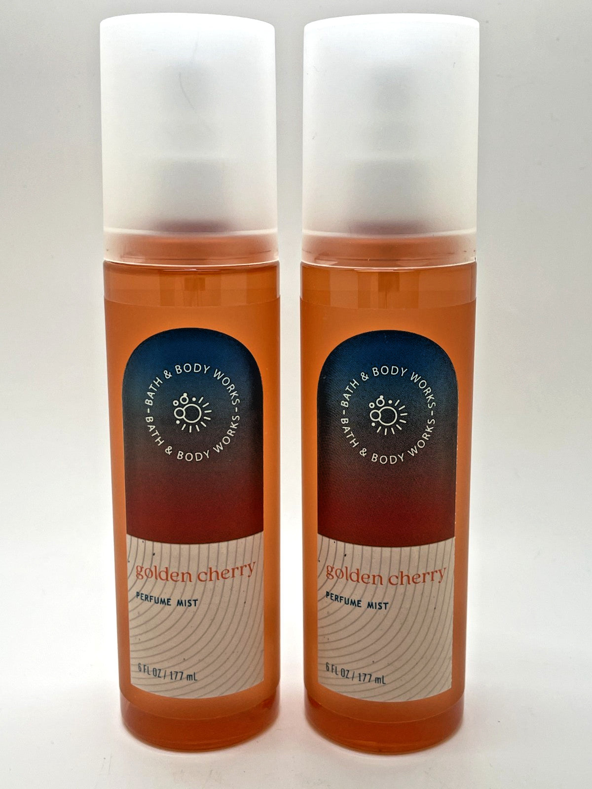 Bath & Body Works Golden Cherry Perfume Mist Set 6 fl oz x 2