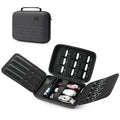 Hard Hair Clipper Case for Barber Salon Travel Storage Black
