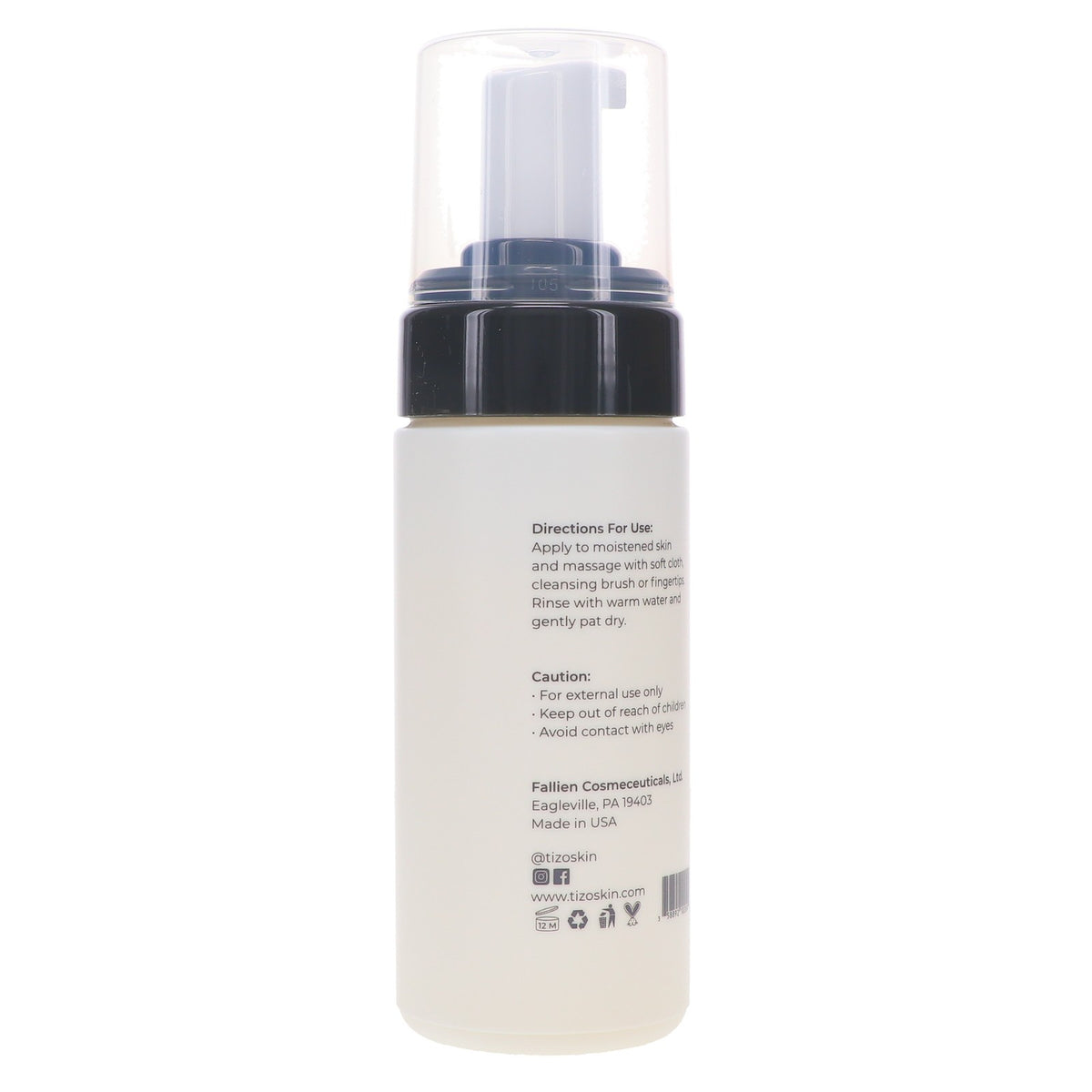 Gentle Foaming Facial Cleanser with Exfoliating Ingredients - 4 oz