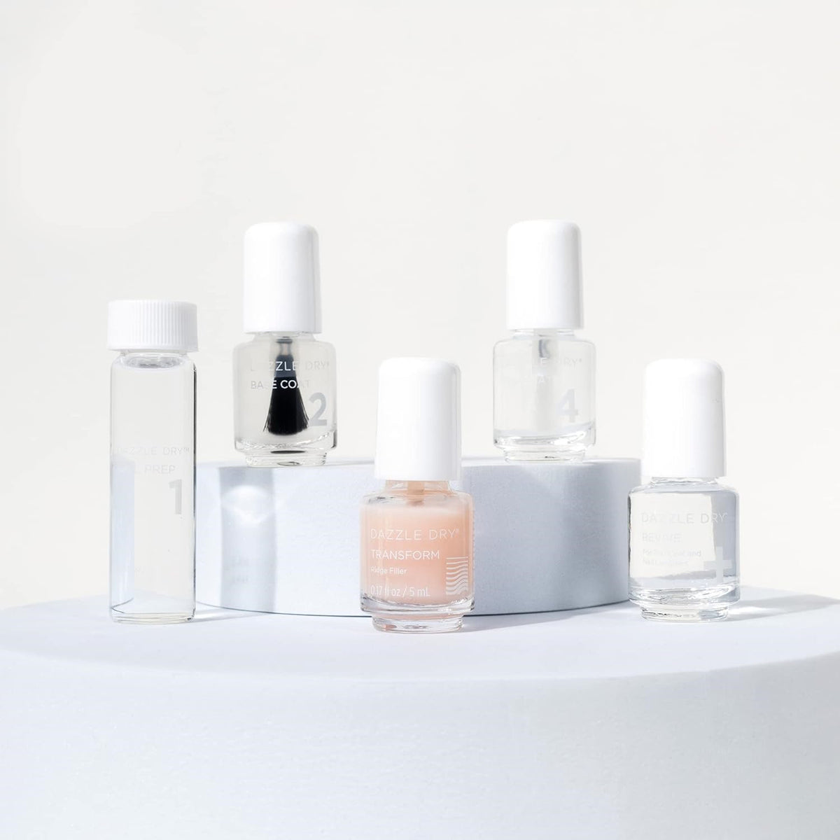 Nail Care Starter Kit with Nail Prep and Base Coat - Dazzle Dry