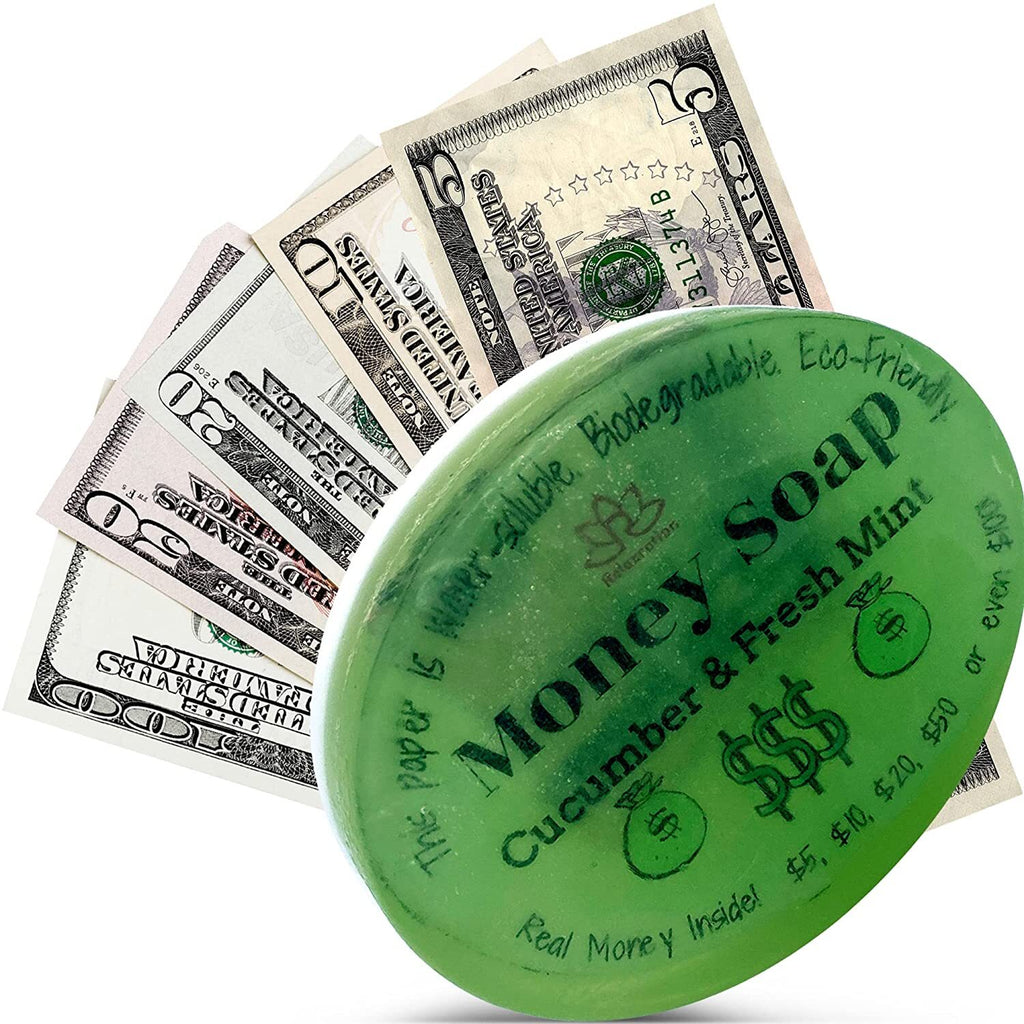 Cash Inside Soap Bar with Real Money - Gift for Holidays & Special Occasions