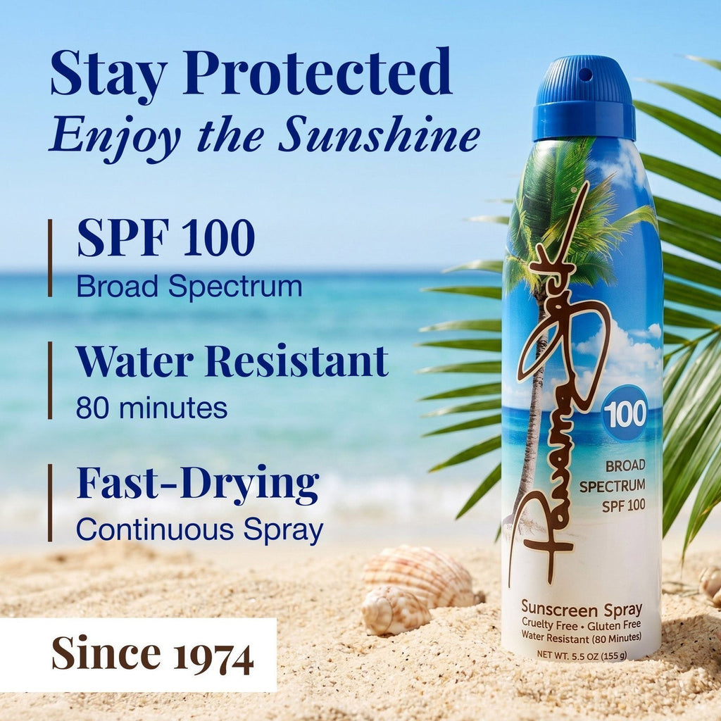 Broad Spectrum SPF 100 Continuous Sunscreen Spray - Water Resistant, Cruelty Free, 12 Pack