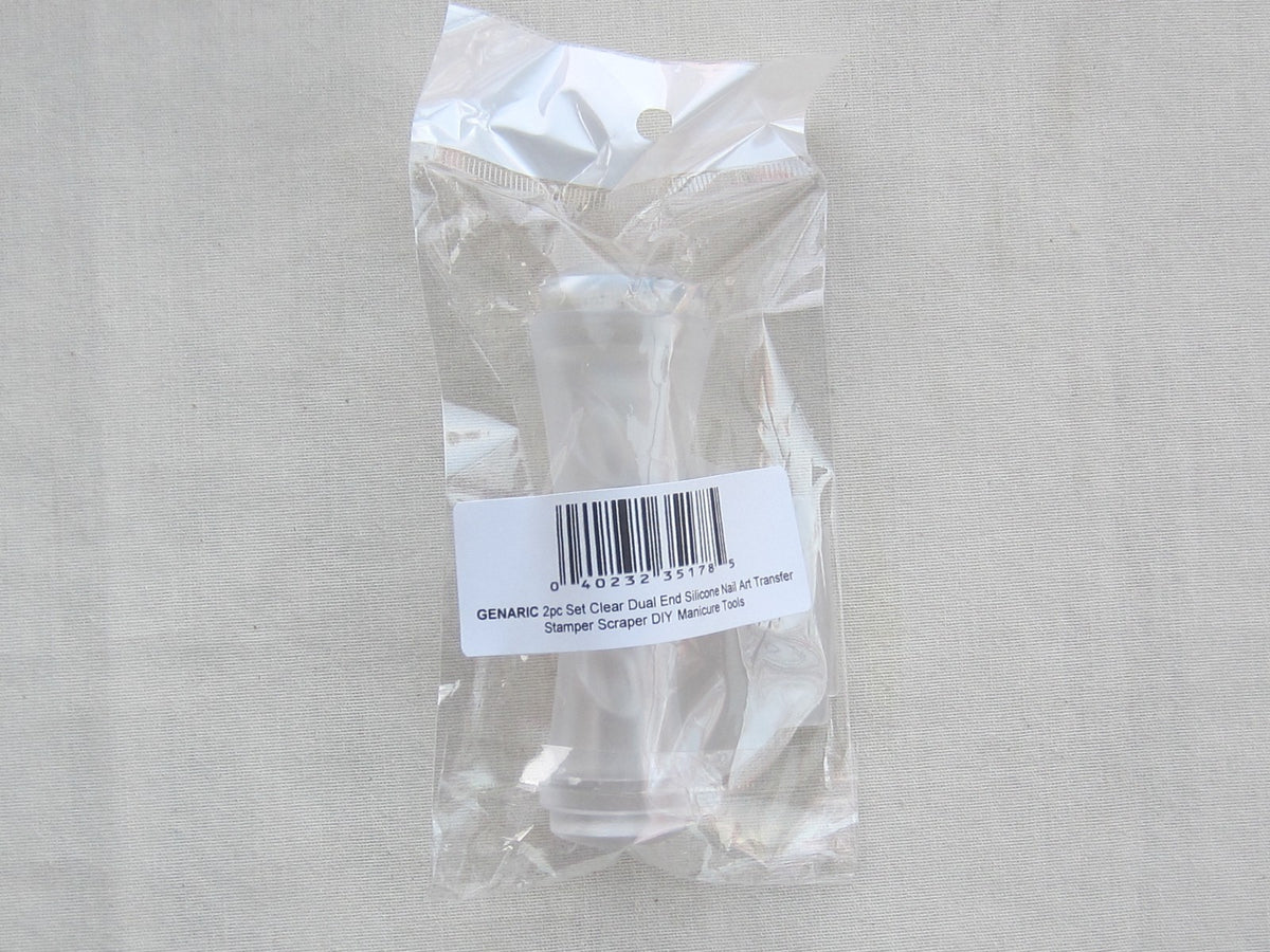 Dual End Nail Art Stamper & Scraper Kit for Manicure DIY