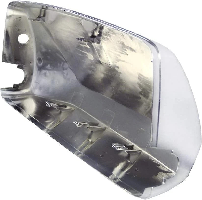 Chrome Door Mirror Covers Pair for Volvo VNL & VNM Trucks Driver & Passenger Side