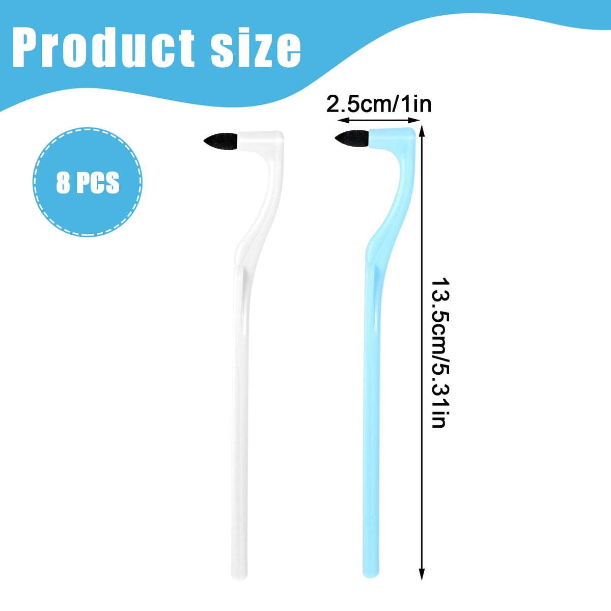 8-Piece Dental Tartar and Plaque Removal Kit for Teeth Cleaning