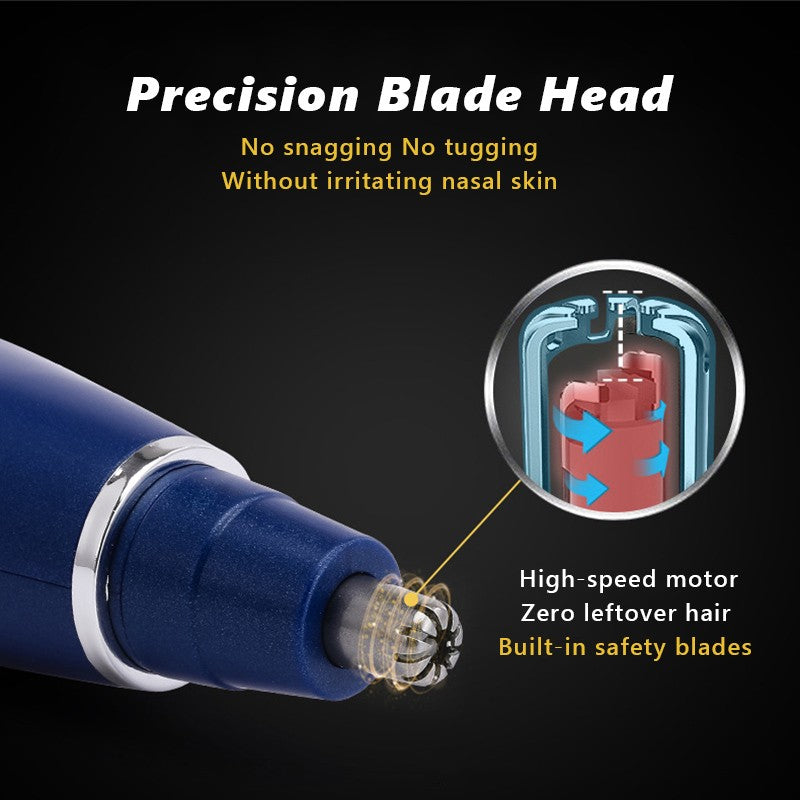 Cordless 3-in-1 Hair Removal & Trimmer Kit for Face Nose Body