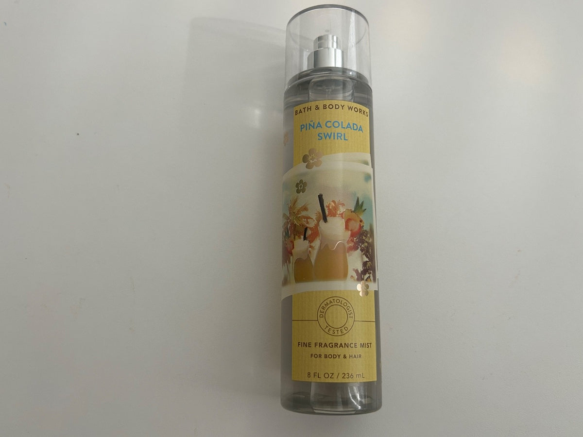 Pina Colada Swirl Body Mist - 8 oz Fragrance Spray for Women