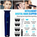 Cordless Beard Trimmer with USB Charging & Multiple Combs for Men