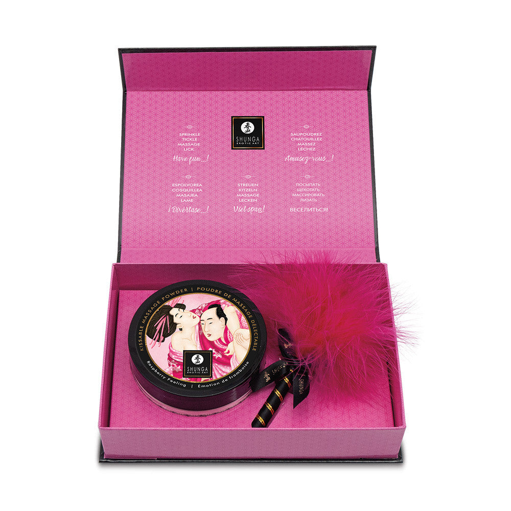 Flavored Body Dust Powder for Sensual Massage - 2.65 oz, Multiple Flavors