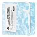 150 Count Dental Flossers Individually Wrapped for Oral Hygiene - White
