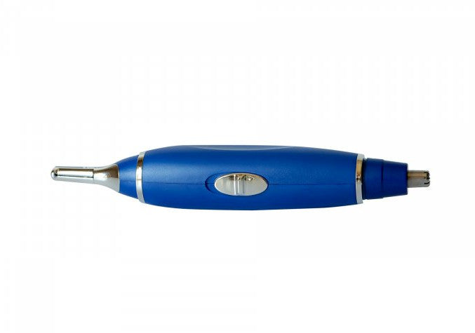 Electric Nose Ear Hair Trimmer with 3 Replaceable Heads - Waterproof & Portable