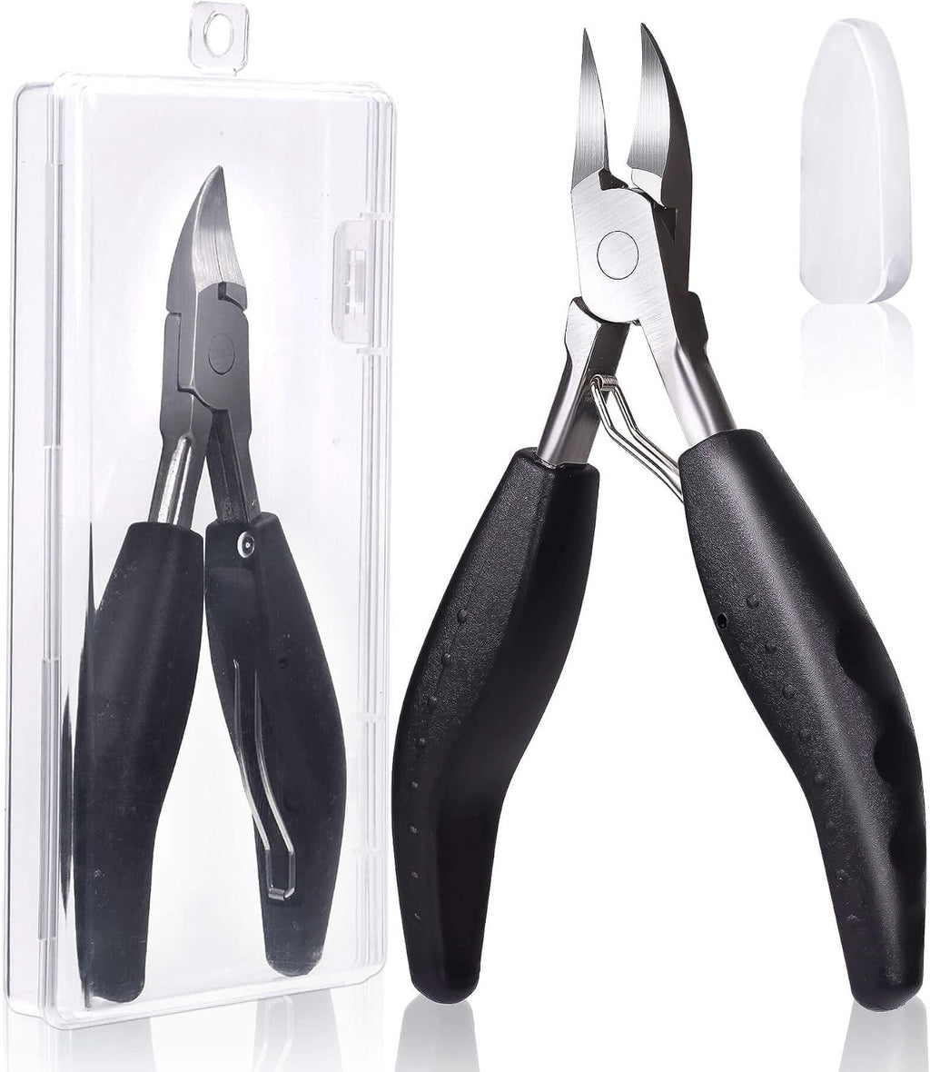 Heavy Duty Stainless Steel Toenail Clipper for Ingrown and Thick Nails