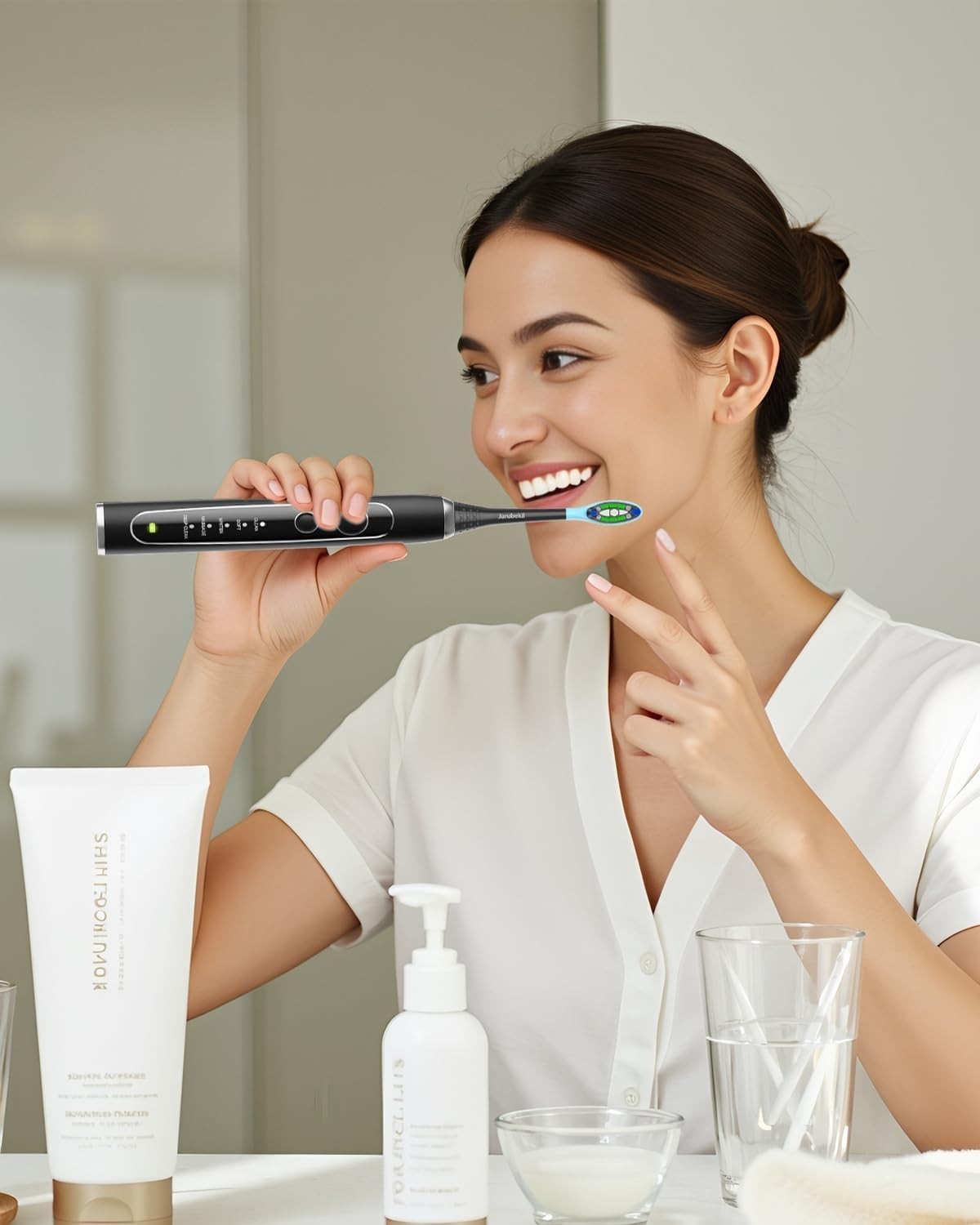 Universal Toothbrush Heads Compatible with Aquasonic Black & Vibe Series