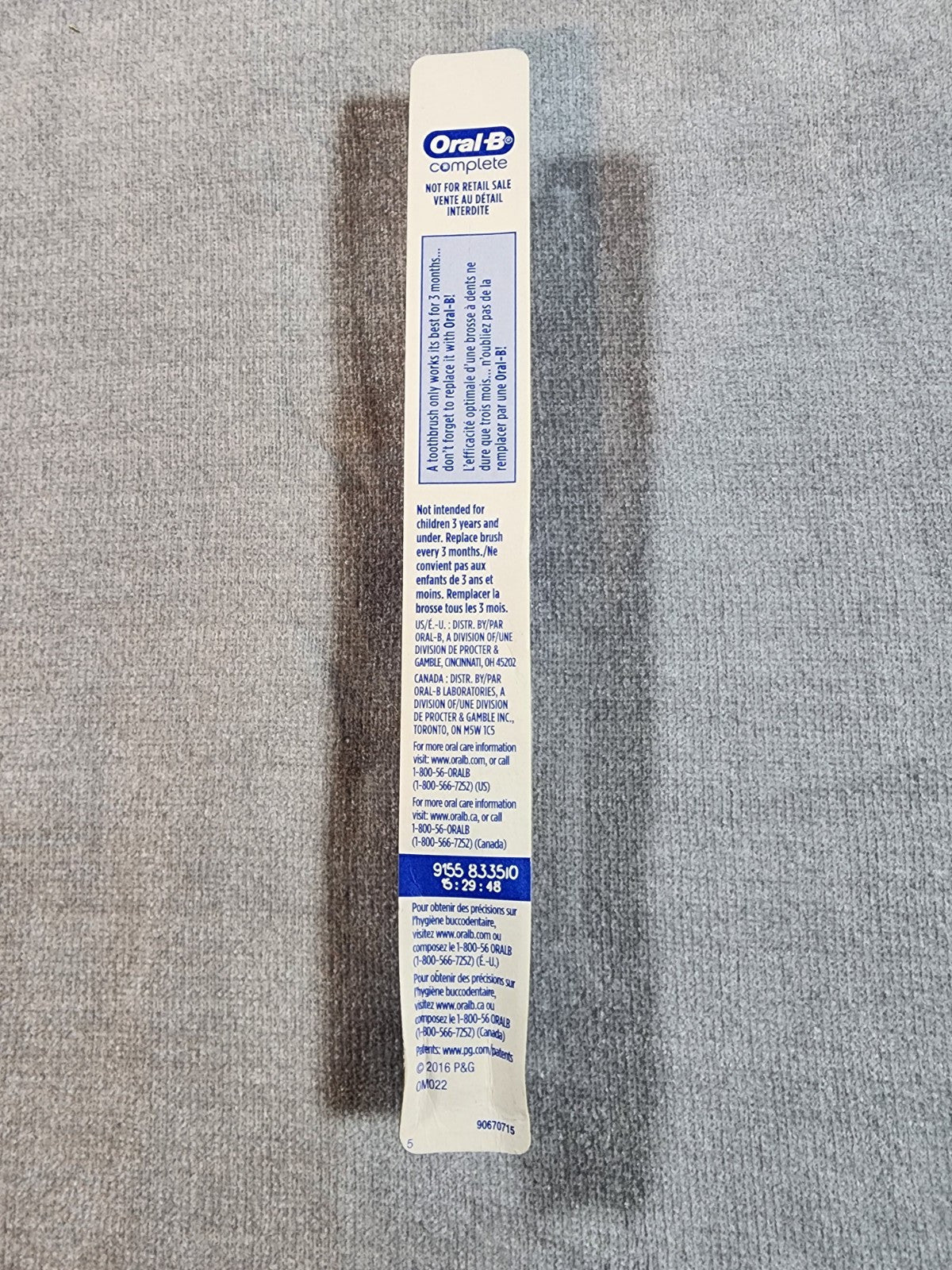 6 Pack Soft Toothbrushes for Sensitive Teeth - Oral Care Set
