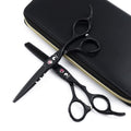 Professional Hair Cutting Scissors Set - Thinning & Standard Shears 2PCS