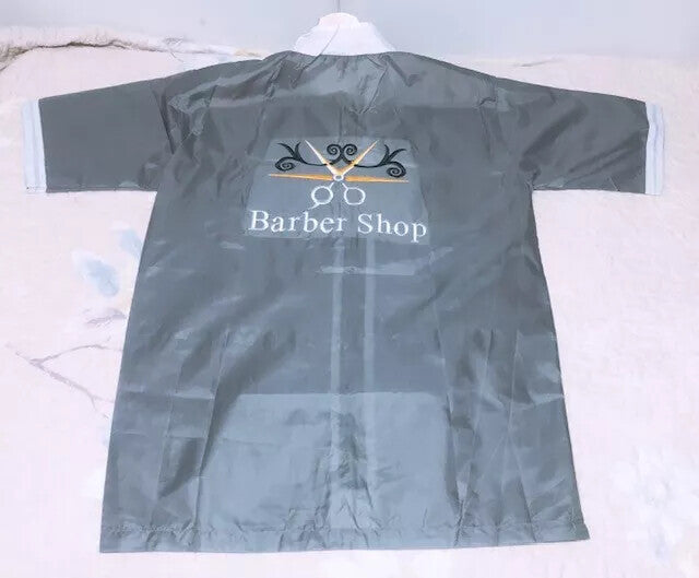 Unisex Professional Barber Vest Jacket - Lightweight, Hair-Repellent, Breathable Mesh Panels