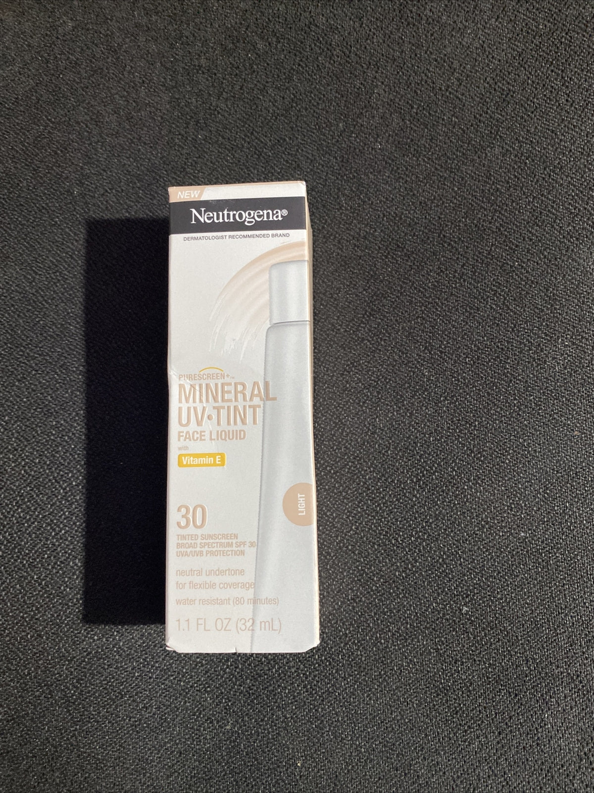 Mineral UV Tint Face Sunscreen SPF Light Liquid SPF 50 Hydrating Sunblock