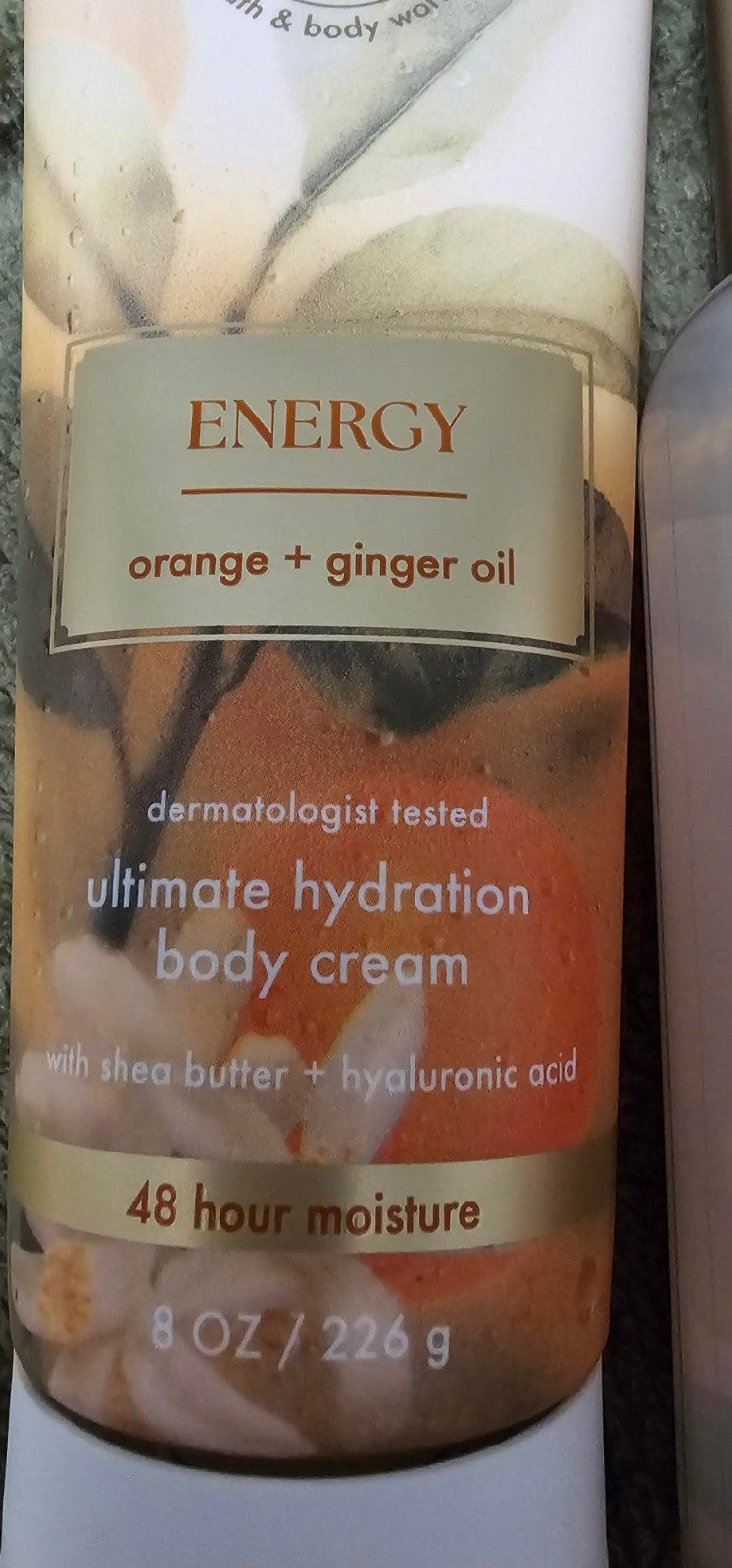 Orange & Ginger Aromatherapy Body Oil, Perfume, Wash & Cream Set