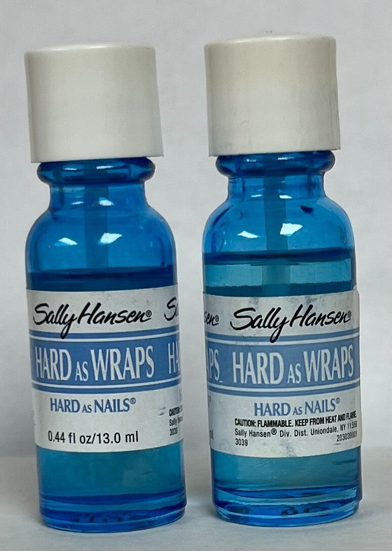 Set of 2 Sally Hansen Hard as Wraps Nail Polish 0.45 oz - Nail Care