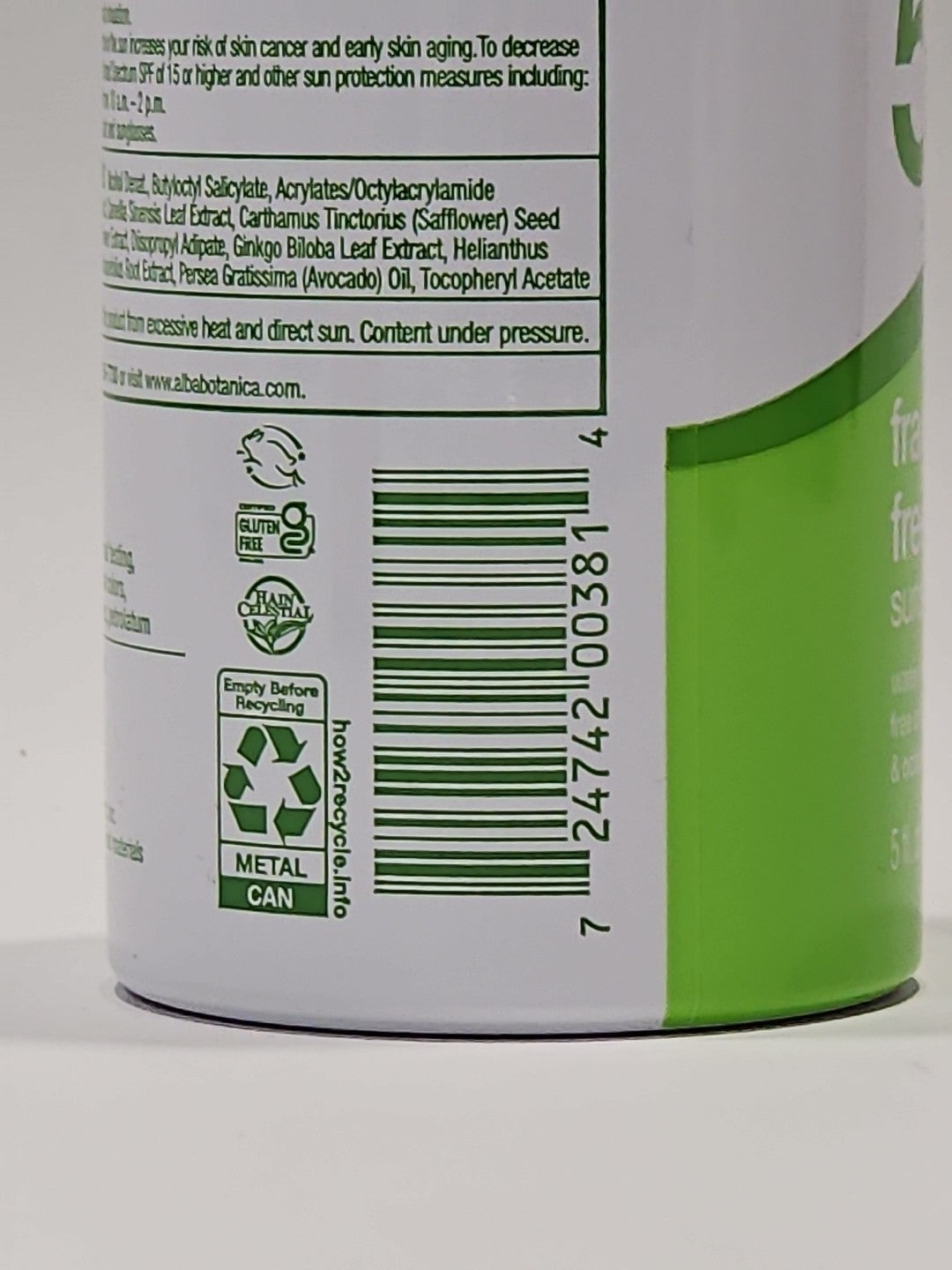 Sunscreen Spray SPF 50 - Very Emollient, 6oz Sun Protection