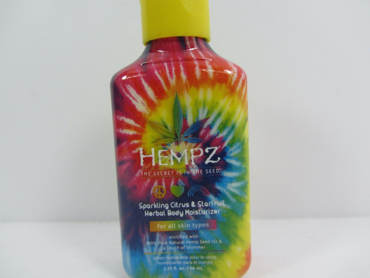 Herbal Body Moisturizer with Shimmer - Citrus & Starfruit, 2.25 fl oz
