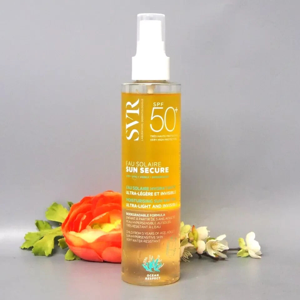 SPF50+ Water-Resistant Sunscreen Spray for Face & Body - 200ml, Pack of 3