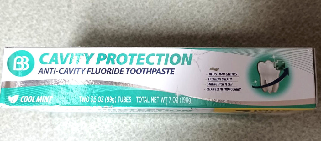 20 Pack Anti-Cavity Fluoride Toothpaste Cool Mint 3.5 oz Tubes | Oral Care