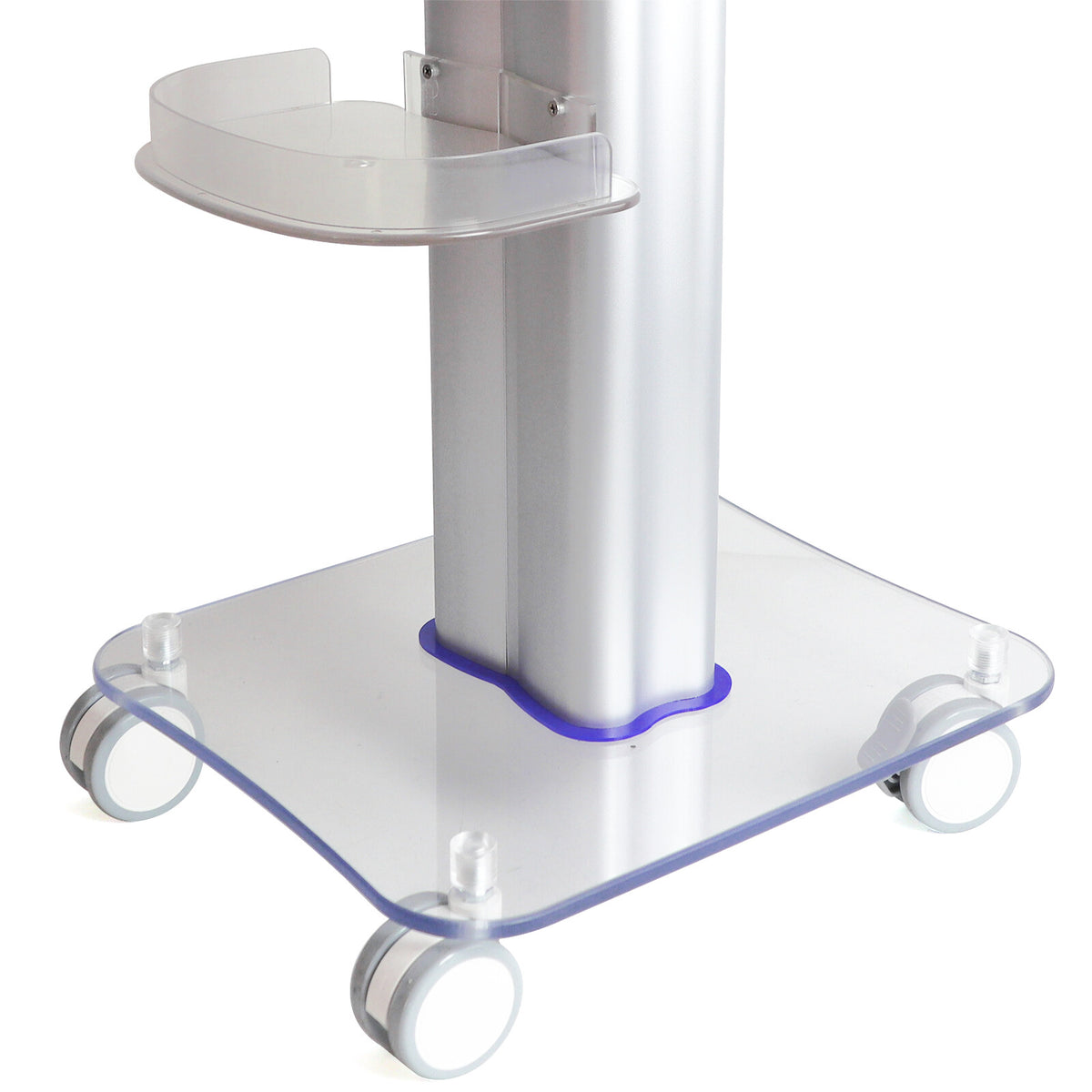 Acrylic Salon Trolley Cart with 360° Wheels for Beauty & SPA Equipment