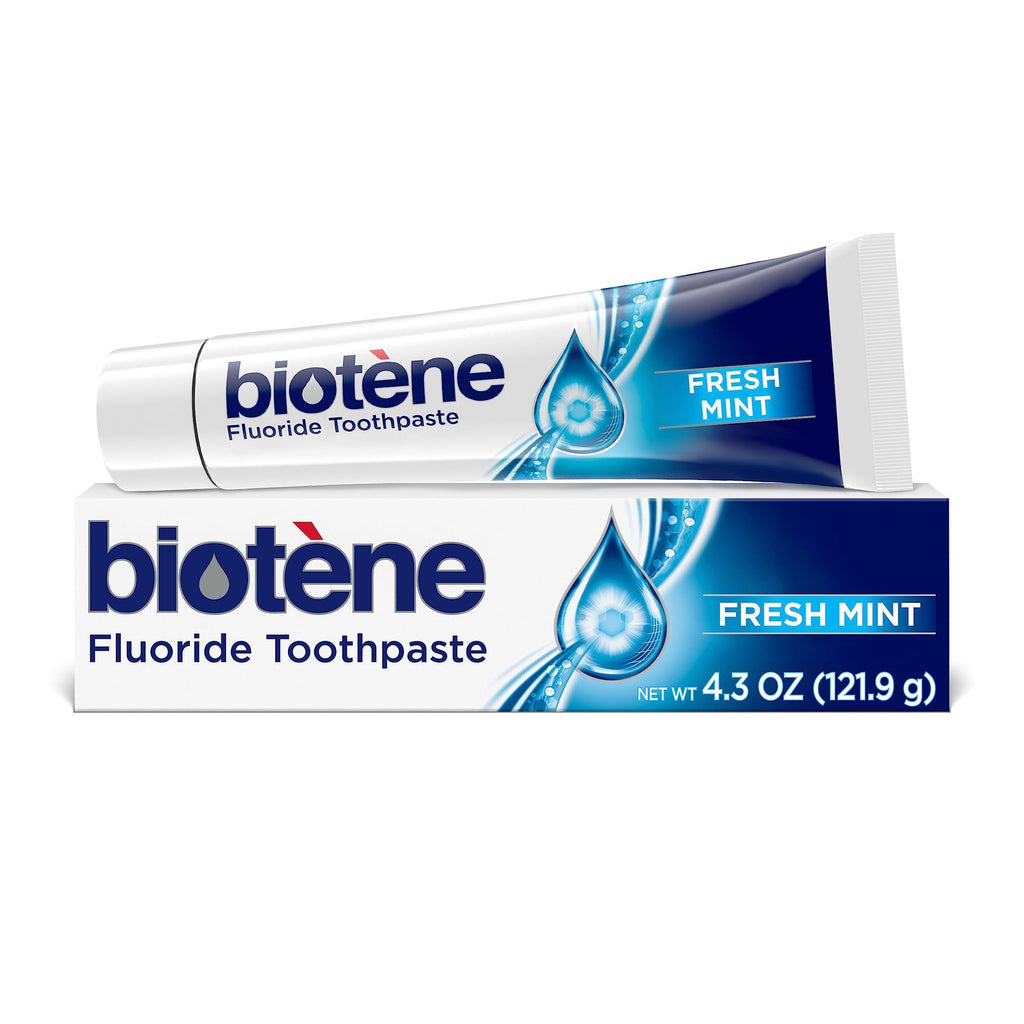 Biotene Fluoride Toothpaste for Dry Mouth & Bad Breath - 4.3 oz