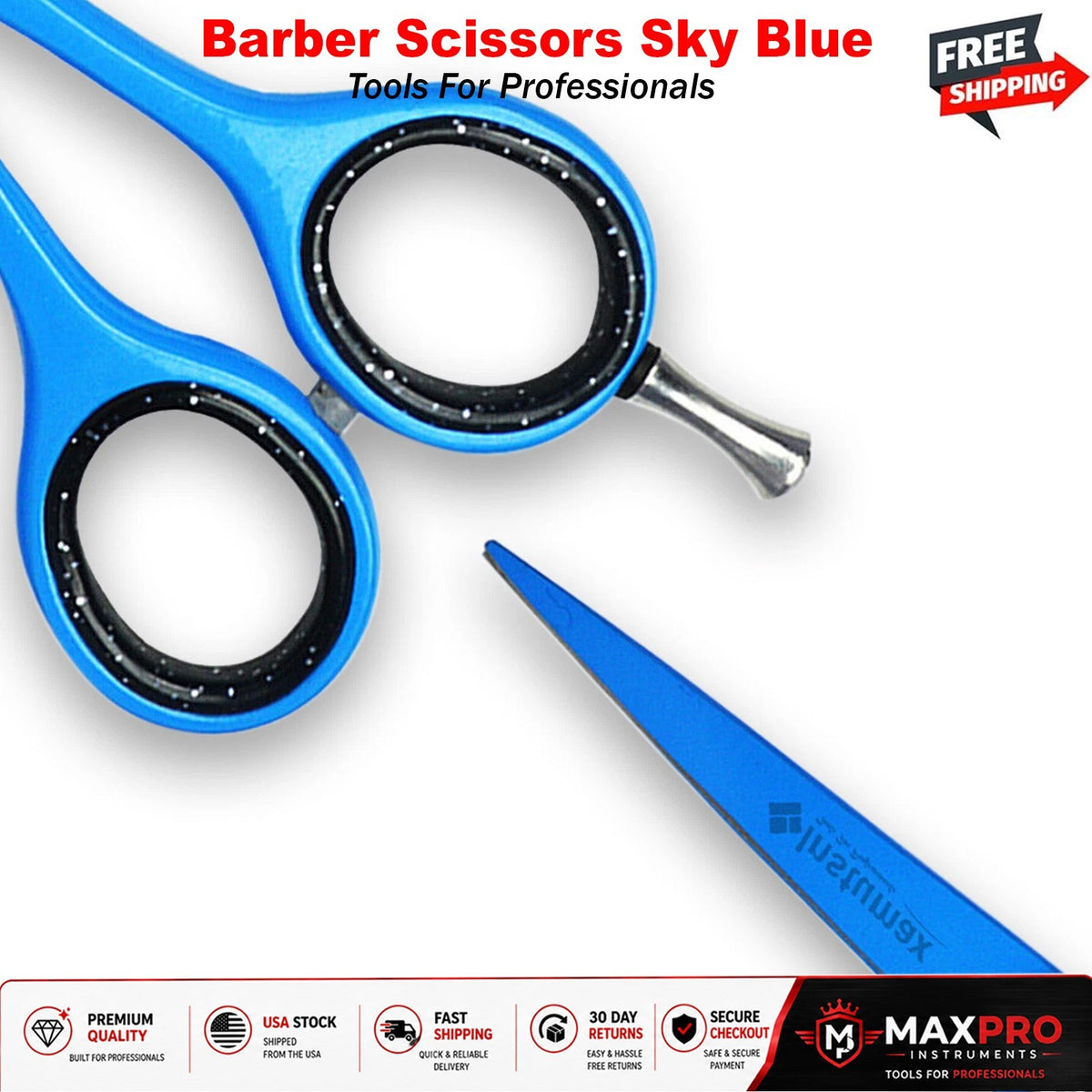 Professional Hair Cutting Scissors 6.5 Inch German Stainless Steel Shears