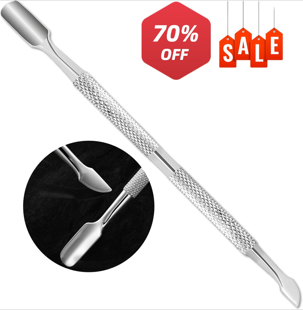 Professional Nail & Cuticle Pusher Tool for Manicure and Pedicure