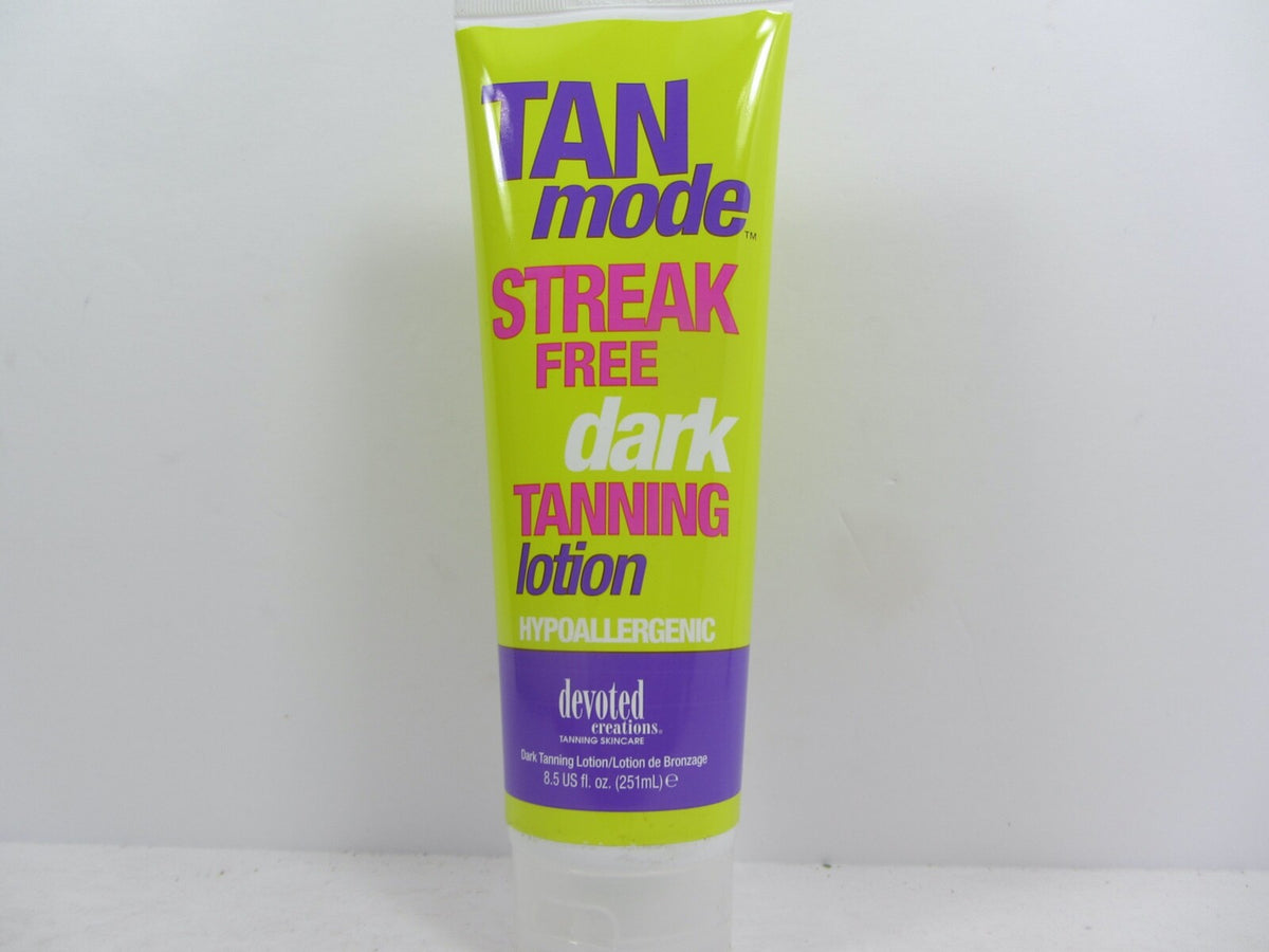 Bronzer Tanning Lotion - Streak-Free, Hypoallergenic, Moisturizing 8.5 fl oz