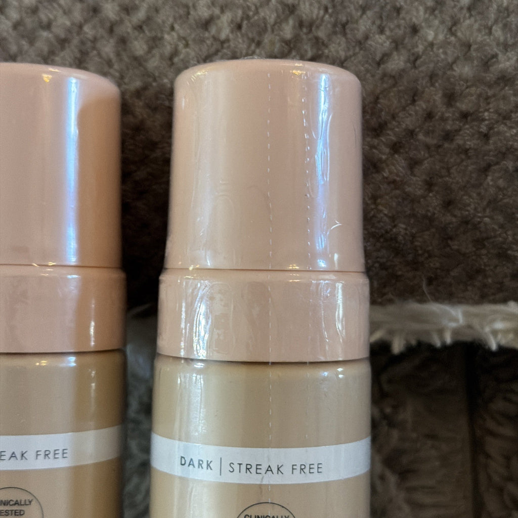 2-Pack Dark Self Tanning Mousse - 6.7 fl oz Each | Gradual Sunless Tan