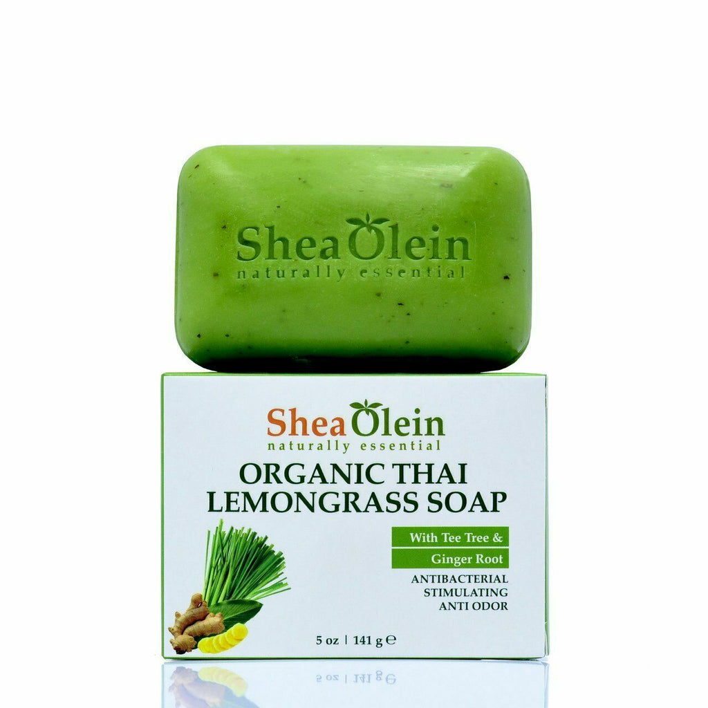 Assorted Shea Oil & Herbal Bar Soaps - Natural Moisturizing Skincare Set