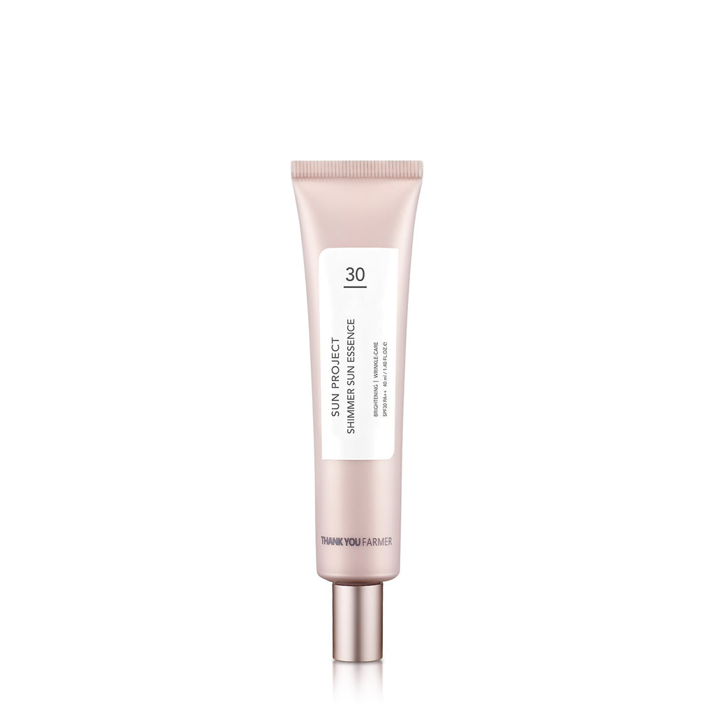 Sun Project Shimmer Sun Essence SPF30 Brightening & Hydrating 40ml