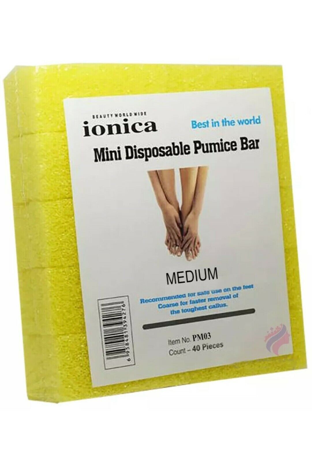 Disposable Foot Pumice Stones 40 Pack Callus Remover & Foot Scrubber