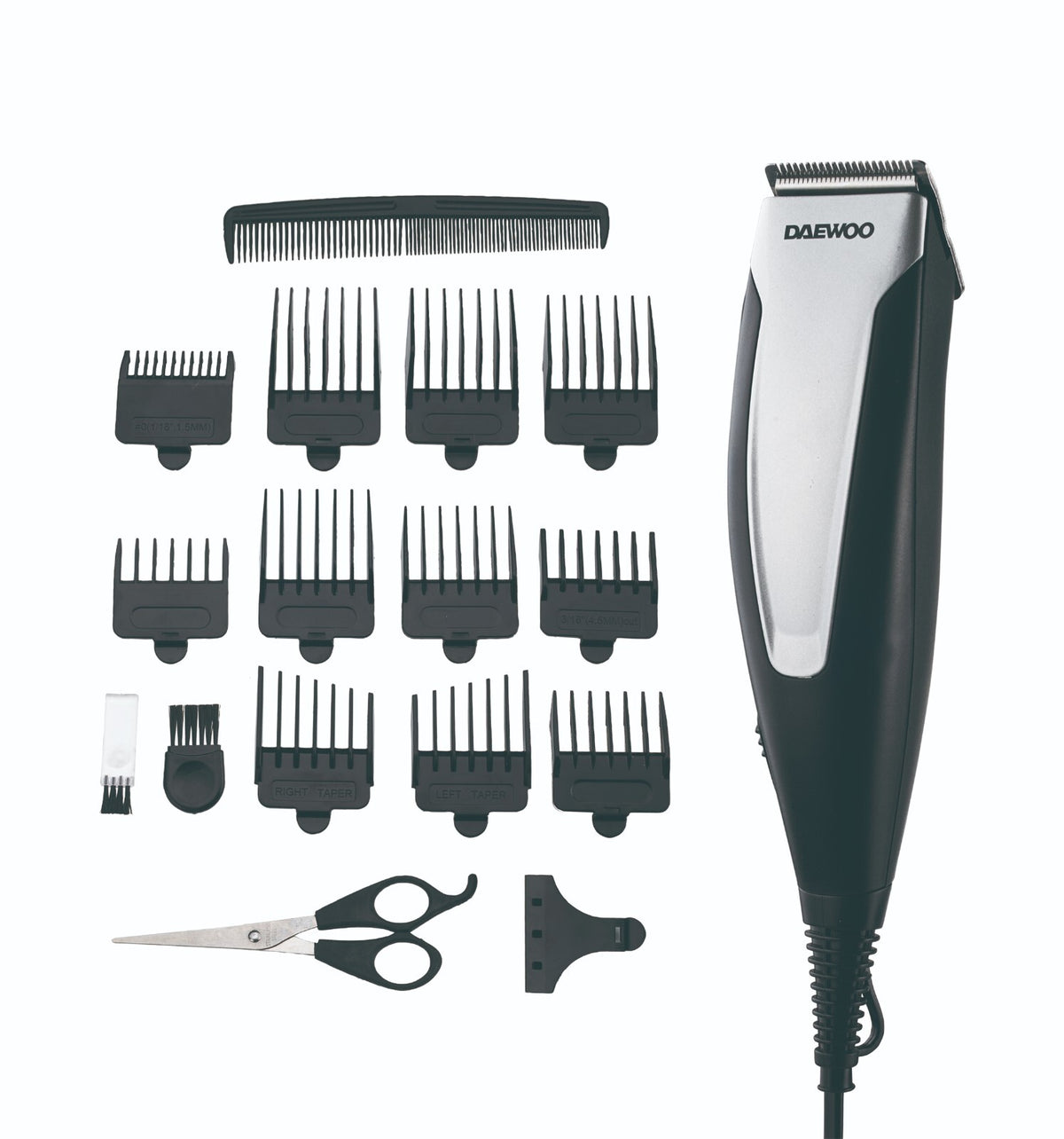 220V Hair Clipper Set with Adjustable Blades and Accessories for Export