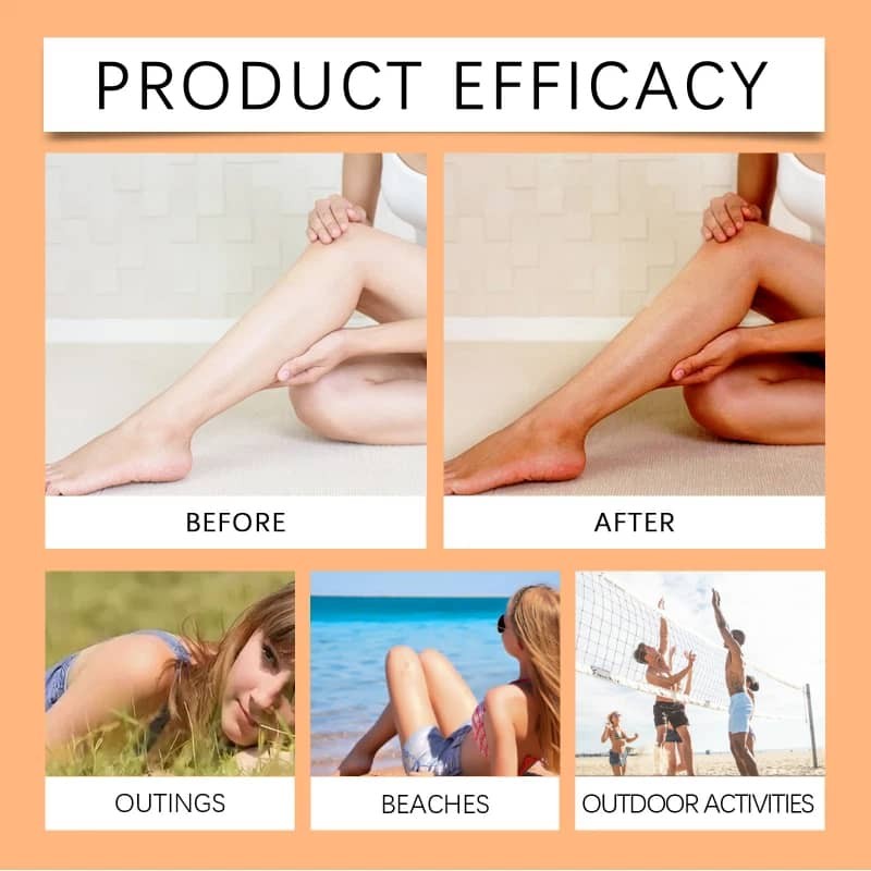 Natural Outdoor Beach Tanning Oil with Moisturizing Body Oil