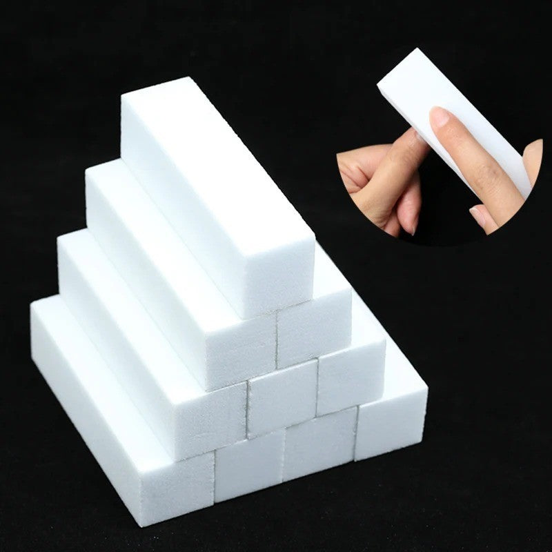 Nail Buffer Block Set 10PCS Manicure Pedicure Sponge Files for Gel Polish