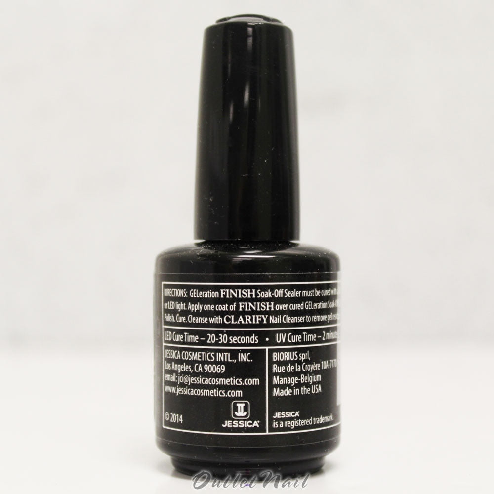 Gel Nail Polish Top Coat Sealer - High Gloss, Quick Dry, 0.5 oz